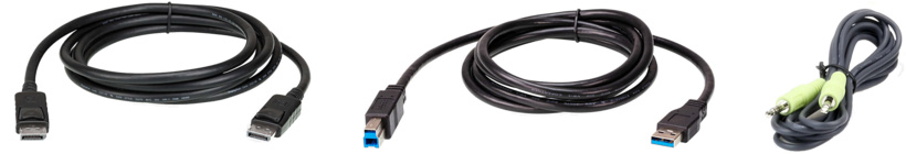 ATEN KVM Kabel DP, USB, Audio 1,8 m