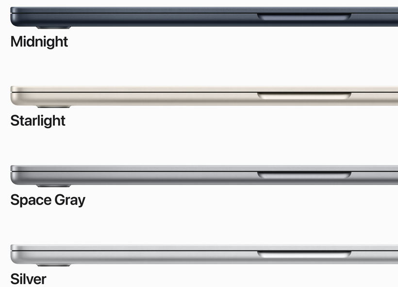 Apple MacBook Air 15 M2 8/256 Go, gris
