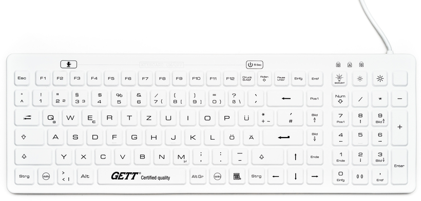 GETT GCQ CleanType Medical Tastatur