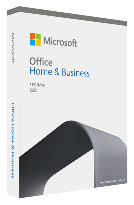 Microsoft Office Home & Business 2021 1 License Medialess