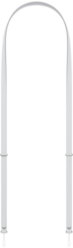 Apple Crossbody Strap Light Grey