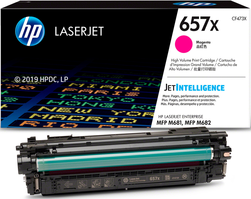 HP 657X Toner Magenta