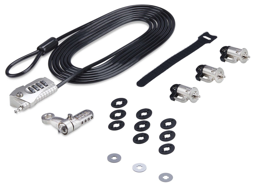 Cadeado StarTech slot K p/ 3 disp.