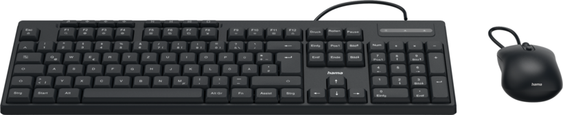 Hama CKM-200 Tastatur und Maus Set