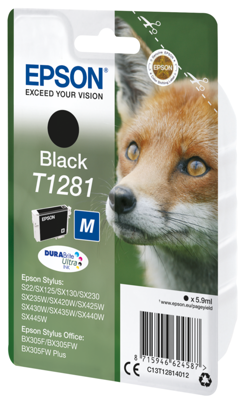 Epson T1281 M Ink Black