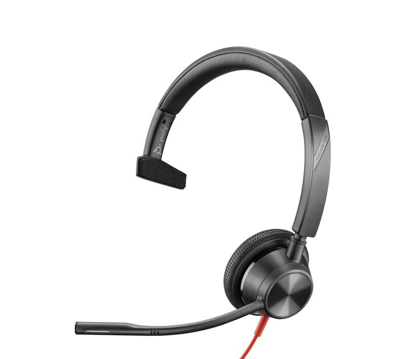 Headset Poly Blackwire 3315 USB-C/A