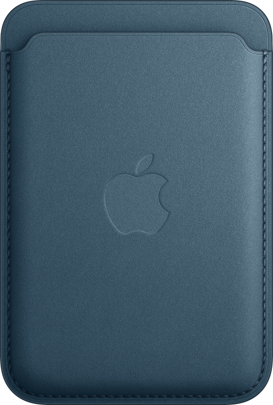 Cartera trenzado fino Apple iPhone azul