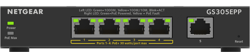 Switch PoE Netgear GS305EPP