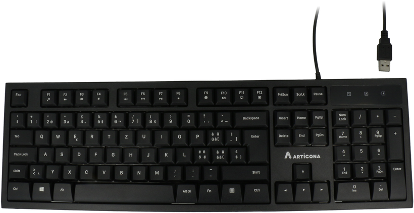 ARTICONA Simple Black Tastatur