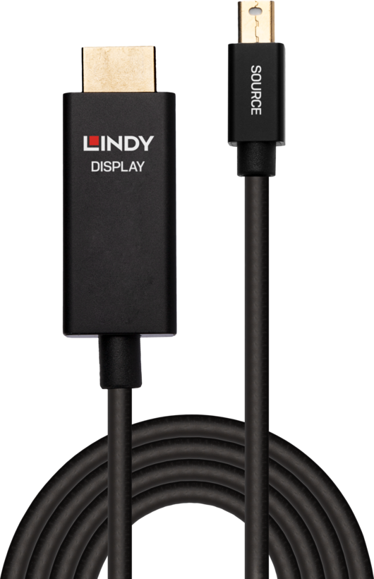 LINDY Mini DP - HDMI Active Cable 3m