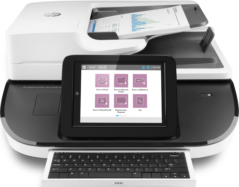 HP Digital Sender Flow 8500 fn2 Scanner