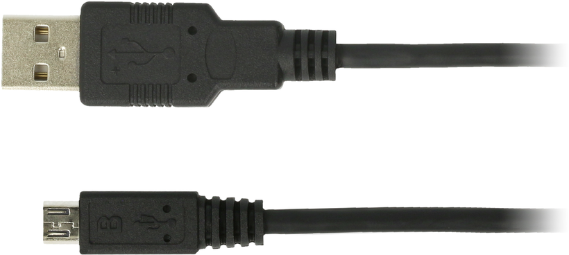 Cable USB 2.0 A/m-Micro B/m 0.3m