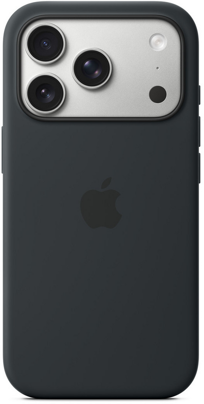 Apple iPhone 17 Pro Silicone Case Black