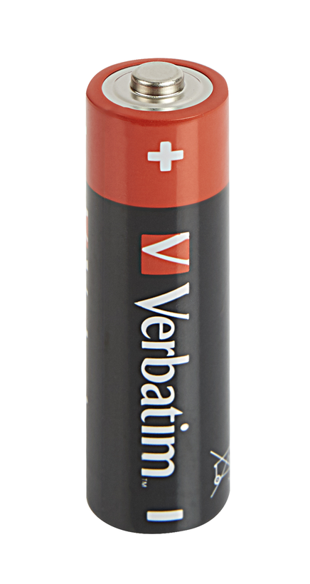 Alkalické baterie Verbatim LR6 20 ks