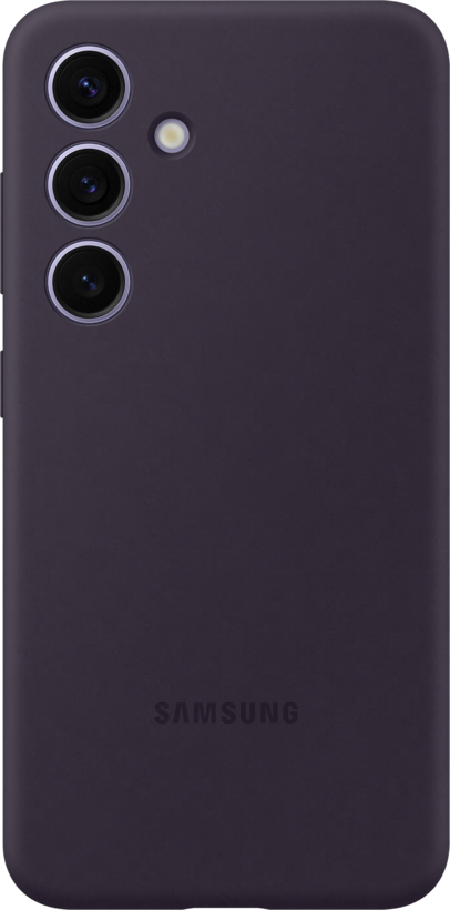Samsung S24 Silicone Case Dark Violet