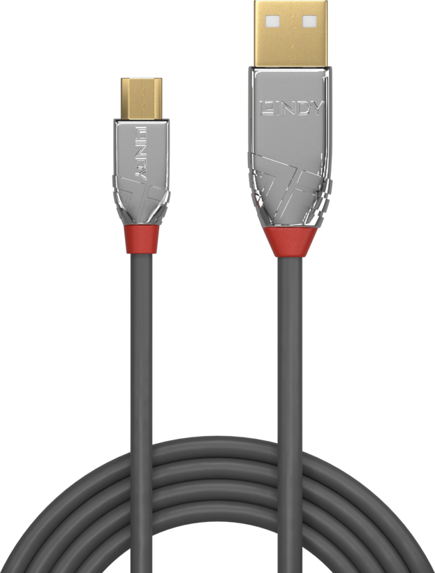 Cable USB 2.0 A/m-Micro B/m 3m