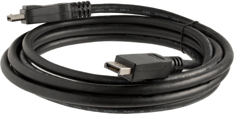Kabel Wt DisplayPort - Wt 3m czarny
