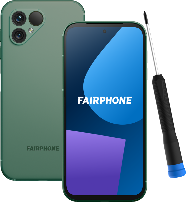 Fairphone 5 128 GB Smartphone grün