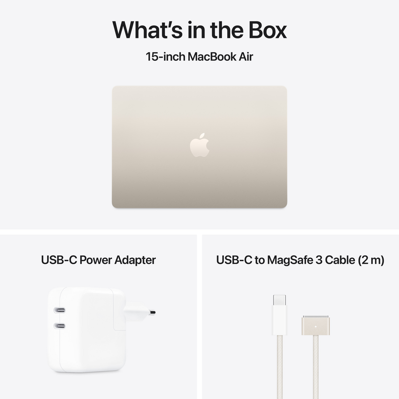 Apple MacBook Air 15 M4 24/512GB Star.