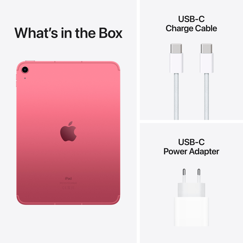 Apple iPad 10.9 10.Gen 5G 64GB rózsaszín