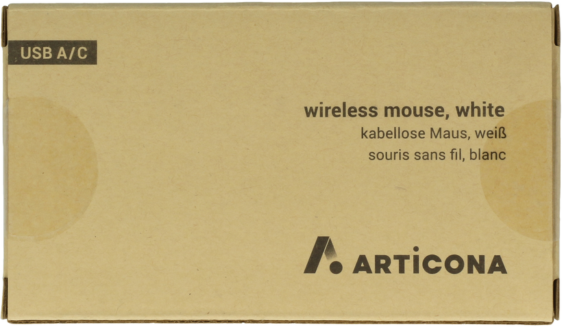 Mouse wireless USB A/C ARTICONA bianco