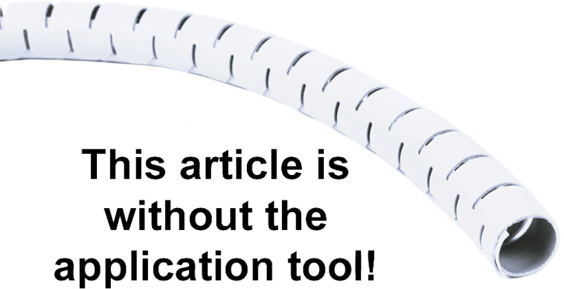 Cable Eater D=25mm 20m White