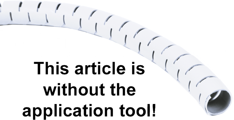 Cable Eater D=25mm 20m White
