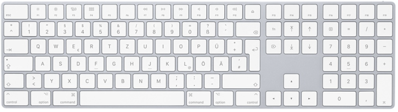Apple Magic Keyboard w/ Numpad Silver