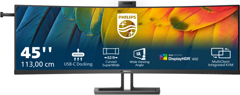 Monitor Philips 45B1U6900CH Curved