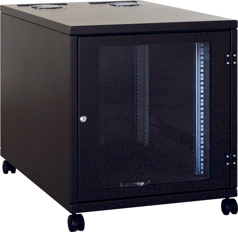 Lehmann Office Rack Acoust.12U 600x1000