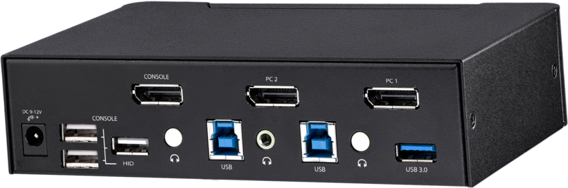 StarTech KVM switch DisplayPort 2 port