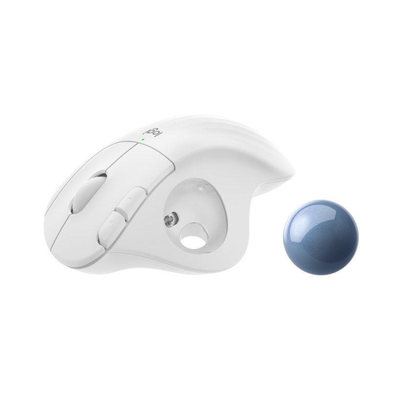 Mouse Logitech Bolt Ergo M575 bianco