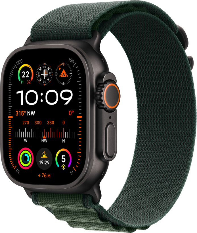 Apple Watch Ultra 2 LTE 49 mm tytan czar