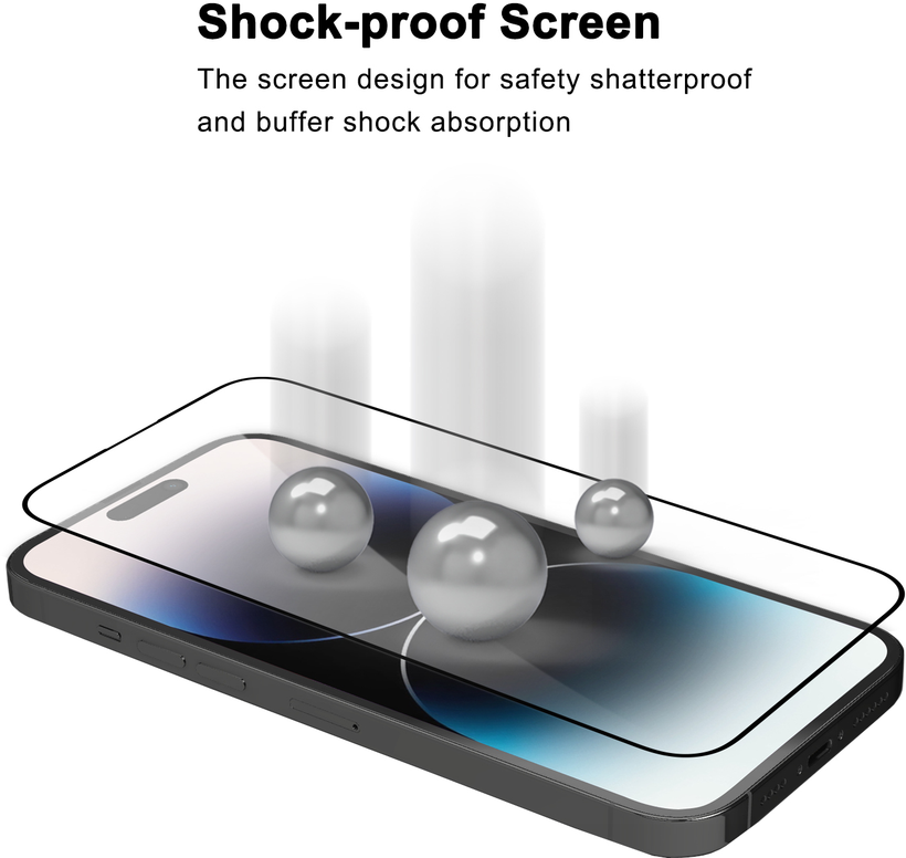 Protector vidrio ARTICONA iPhone 14 Pro