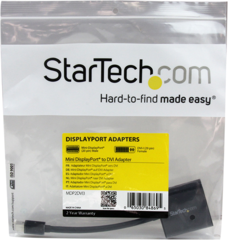 Adaptat. StarTech mini DisplayPort-DVI-D