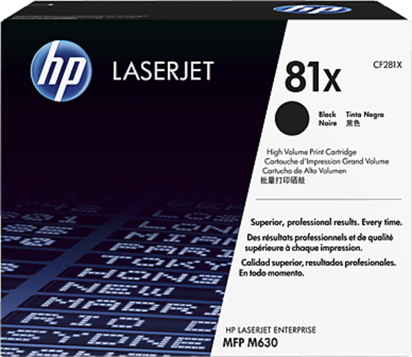 HP 81X Toner Black