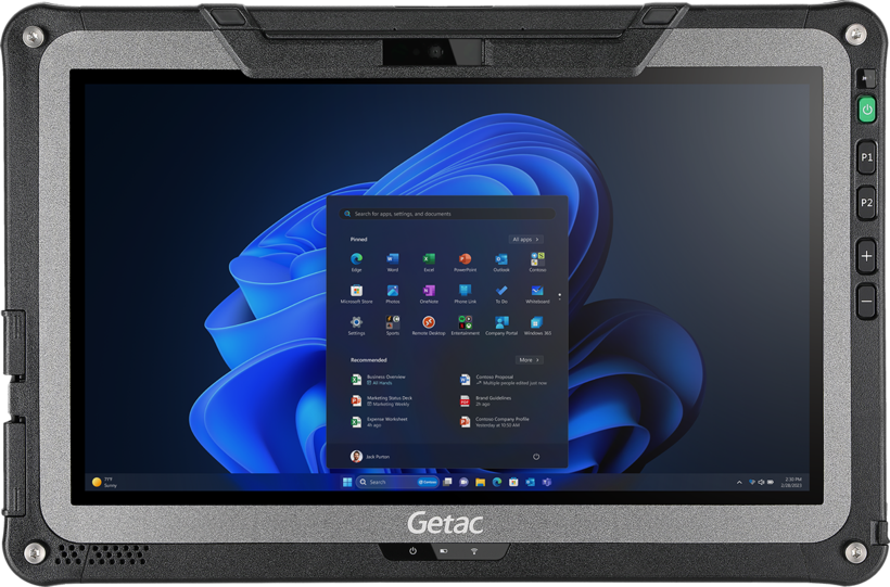 Getac F110 G6 i5 8/256GB Tablet