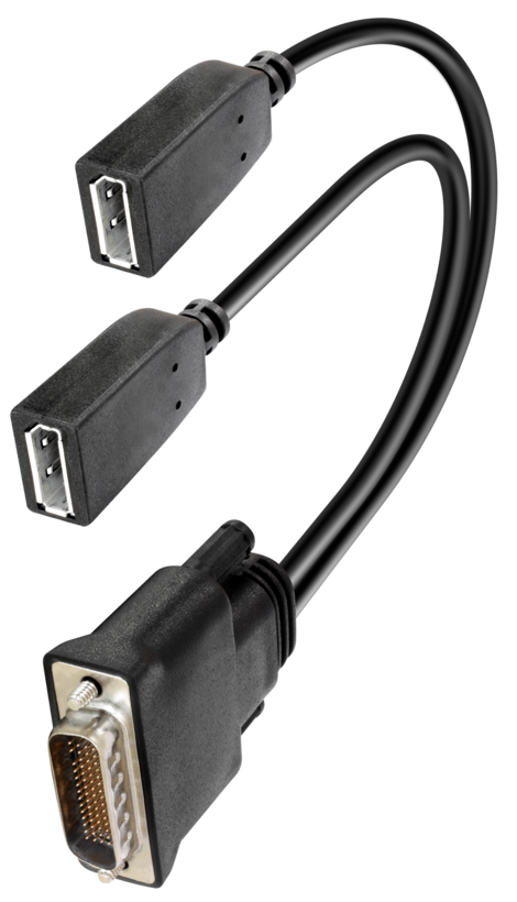Delock DMS59 - 2x DisplayPort Adapter