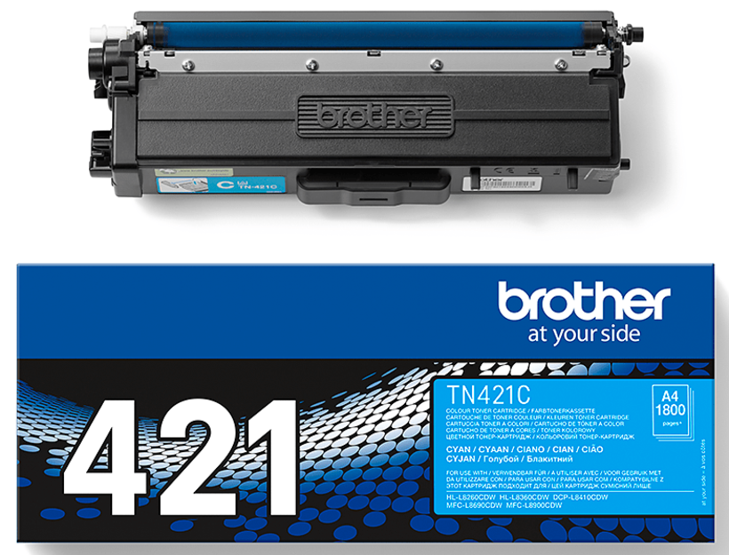 Toner Brother TN-421C azurový