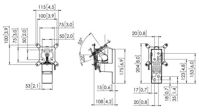 Vogel's MOMO 2116 Wandhalterung