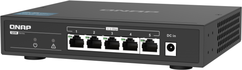 QNAP QSW-1105 5-Port 2,5 GbE Switch