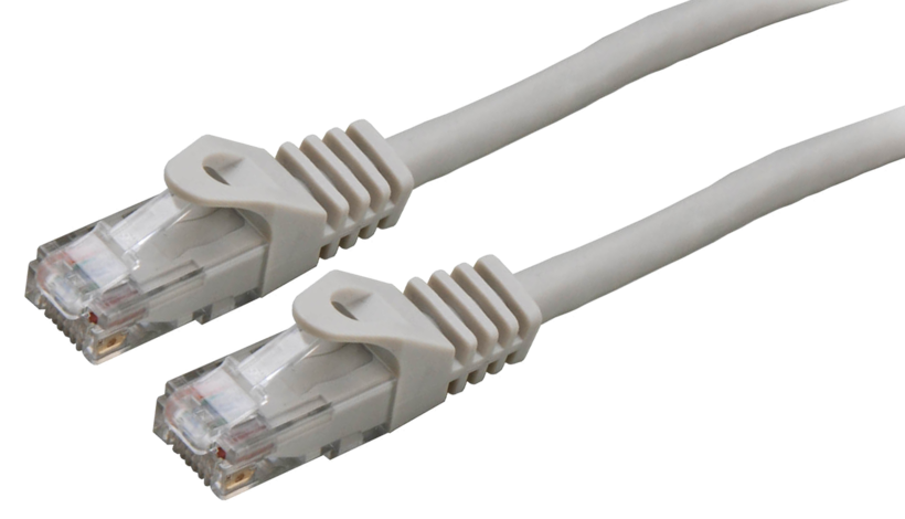 Patch Cable RJ45 U/UTP Cat6 2m Grey