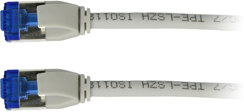 Câble patch RJ45 S/FTP Cat6a 1,5 m, gris