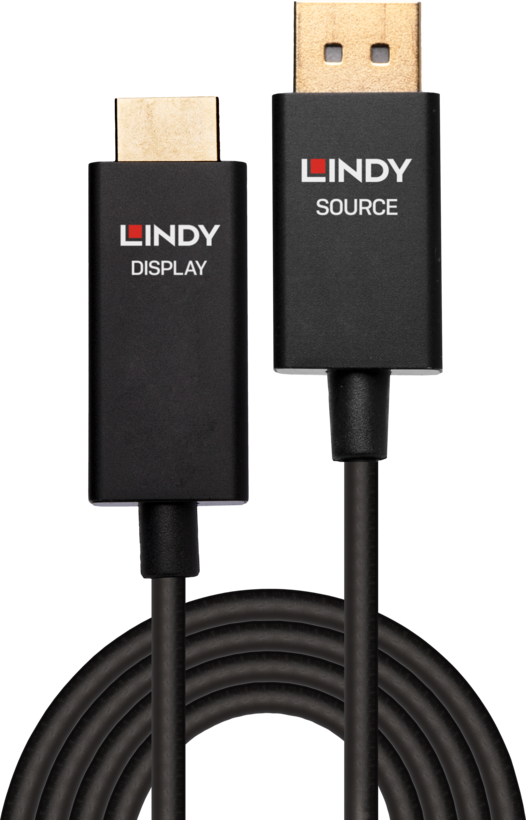 LINDY DisplayPort - HDMI Active Cable 1m