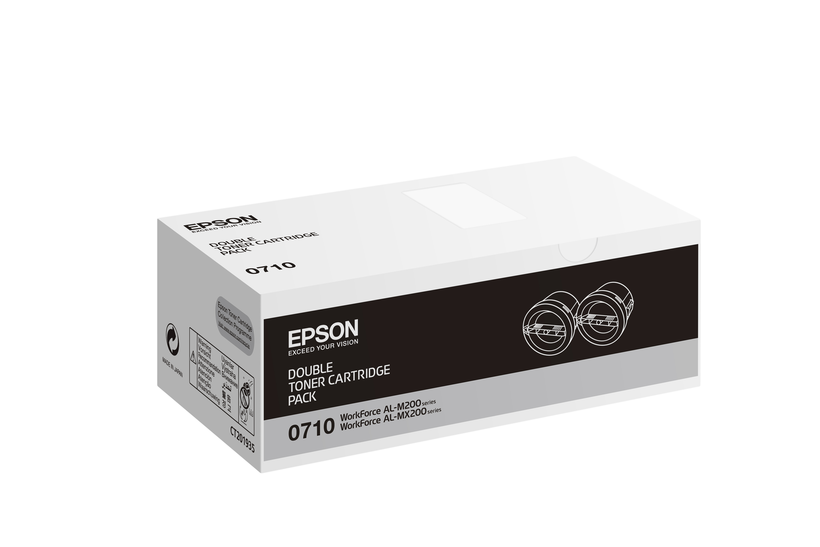 Epson S050710 Toner Black (2-pack)