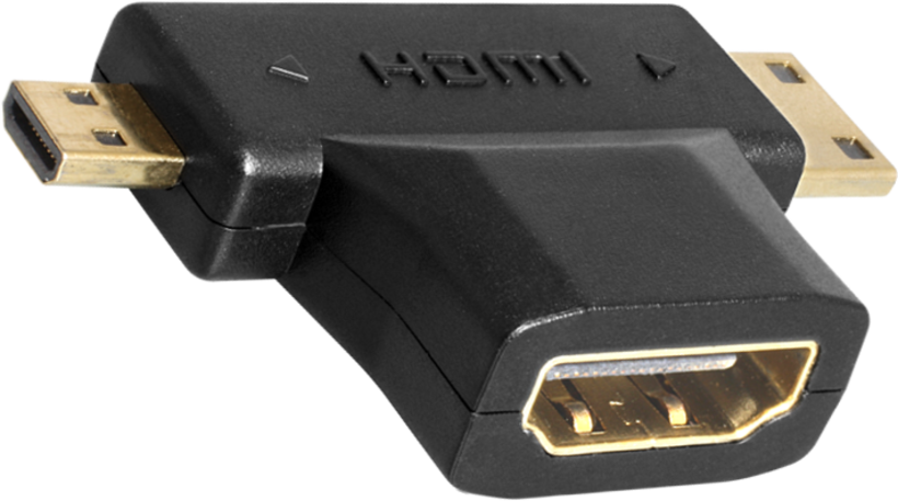 Delock HDMI - Mini-/Micro-HDMI Adapter