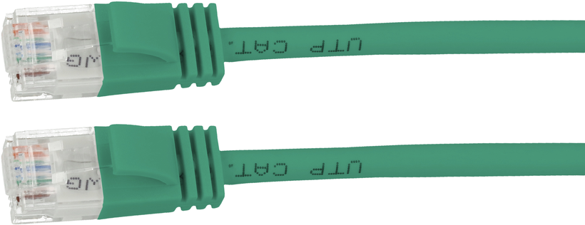 Câble patch RJ45 U/UTP Cat6a 2 m vert