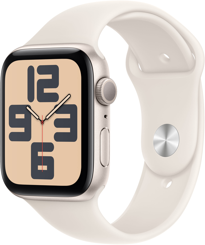 Apple Watch SE GPS 44mm Alu polarstern