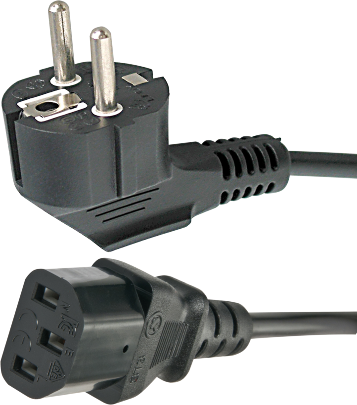 Power Cable Local/m - C13/f 5m Black