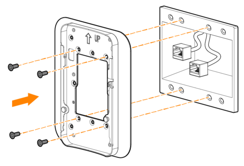 HPE ANW AP-600H-MNT2 Montage-Satz